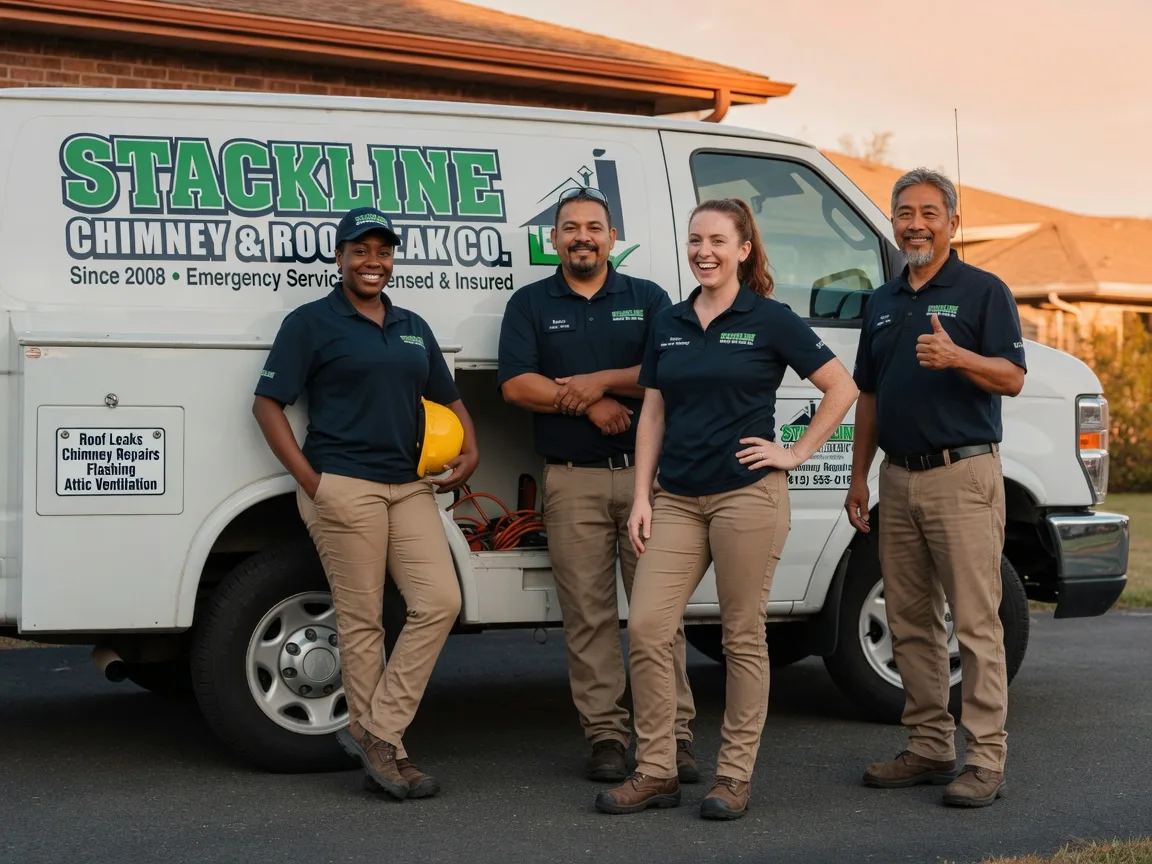 Chimney flashing repair company in Purcell, MO